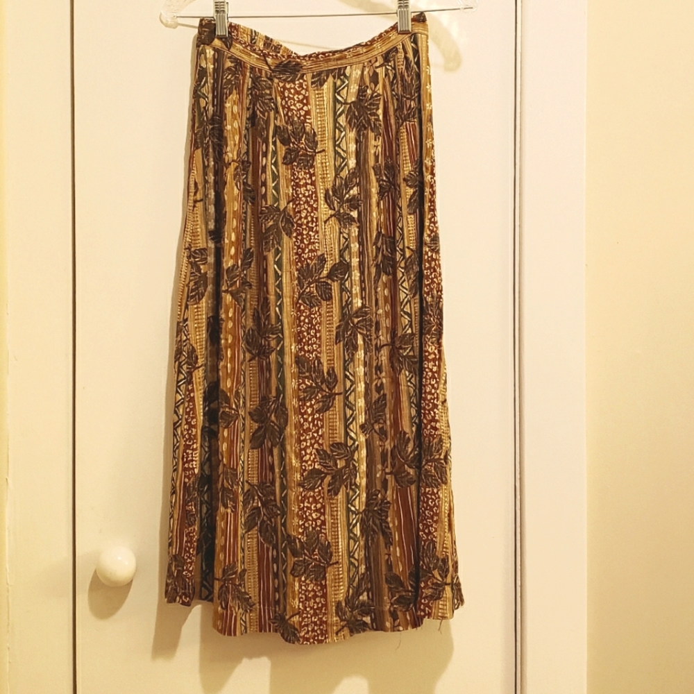 Jaclyn Smith High Rise midi skirt